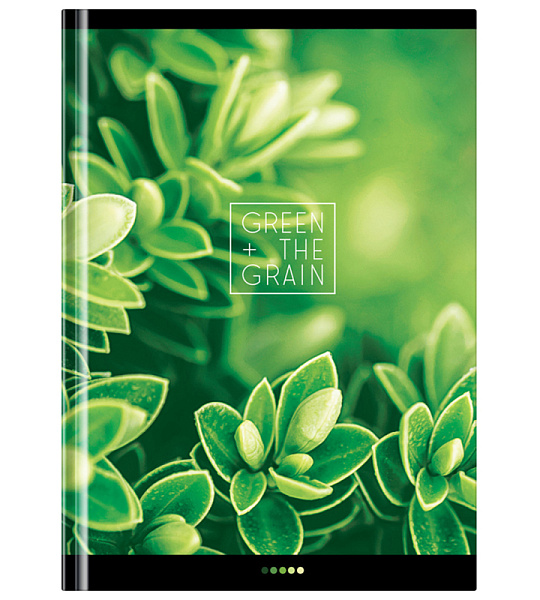 Бизнес-блокнот А5, 120л., OfficeSpace "Природа. Макро", глянцевая ламинация