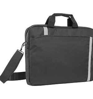 Сумка для ноутбука 15"-16" Defender Shiny, полиэстер, черный, 390*285*40мм