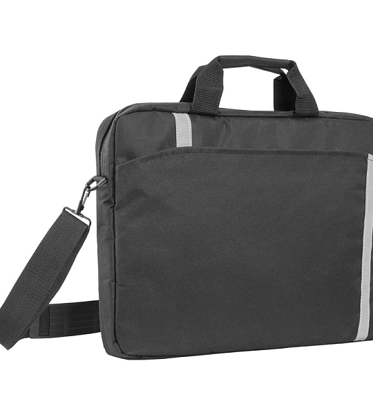 Сумка для ноутбука 15"-16" Defender Shiny, полиэстер, черный, 390*285*40мм