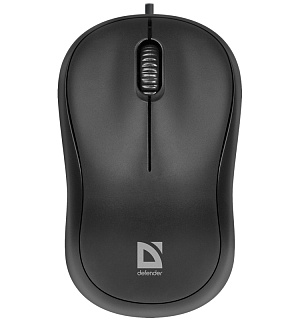 Мышь Defender Patch MS-759, USB, черный, 2btn+Roll