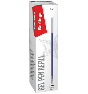Стержень гелевый Berlingo "Techno-Gel", "Silk", "XP" синий, 131мм, 0,5мм