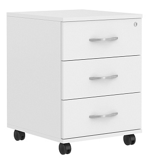 Тумба подкатная с фолдингом Skyland Imago/Белый, 412*450*556, ТМ-3