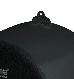 Диспенсер для туалетной бумаги LAIMA PROFESSIONAL ORIGINAL (Система T2), малый, черный, ABS-пластик, 605767