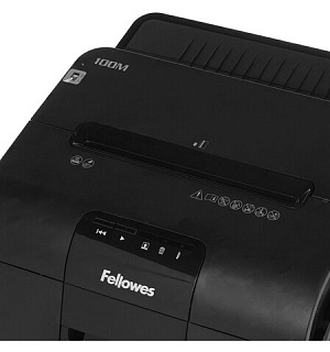 Уничтожитель (шредер) с автоподачей FELLOWES AUTOMAX 100M, 4 уровень секретности, 4x10 мм, 23 л, FS-46292