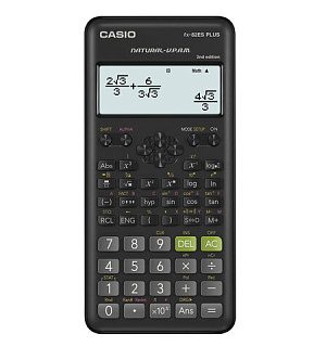 Калькулятор инженерный CASIO FX-82ESPLUS-2-WETD (162х80 мм), 252 функции, батарея, сертифицирован для ЕГЭ, FX-82ESPLUS-2-S