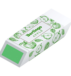 Ластик Berlingo "Aroma", прямоугольный, скошенный, 58*22*20мм