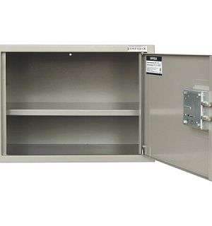 Шкаф металлический для документов BRABIX "KBS-02", 320х420х350 мм, 9,6 кг, сварной, 291151