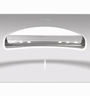 Диспенсер для покрытий на унитаз LAIMA PROFESSIONAL INOX, (V1) 1/2, нержавеющая сталь, зеркальный, 605703