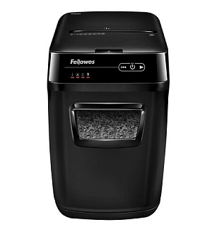 Уничтожитель (шредер) с автоподачей FELLOWES AUTOMAX 200M, 5 уровень секретности, 2x14 мм, 32 л, FS-46563