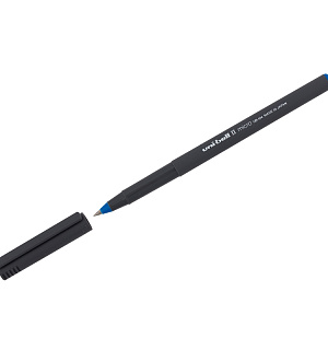 Ручка-роллер Uni "Uni-Ball II Micro UB-104" синяя, 0,5мм