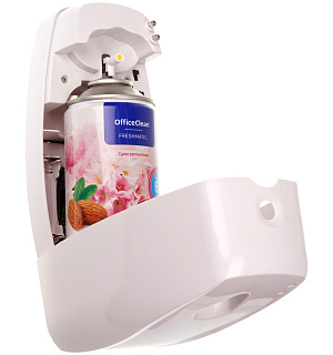 Сменный баллон для освеж. воздуха OfficeClean "Весенняя сакура и сладкий миндаль" сухое распыление, 250мл