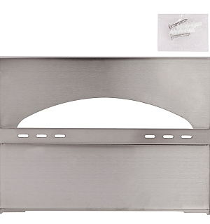 Диспенсер для покрытий на унитаз OfficeClean Professional, нержавеющая сталь