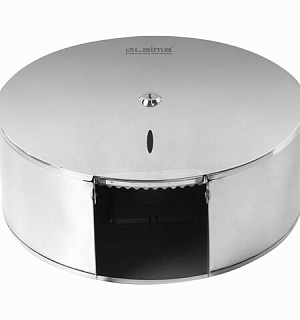 Диспенсер для туалетной бумаги LAIMA PROFESSIONAL INOX, (Система T1) БОЛЬШОЙ, нержавеющая сталь, зеркальный, 605701