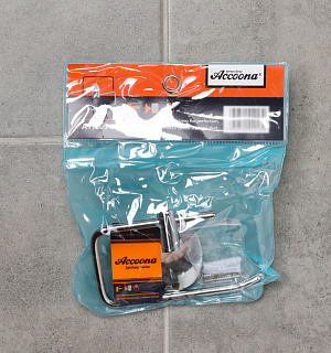 Держатель для туалетной бумаги Accoona A11005-3, цвет хром