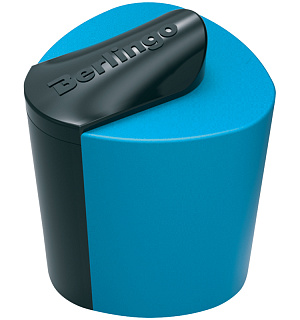 Точилка пластиковая Berlingo "Color Zone" 1 отверстие, контейнер, ассорти