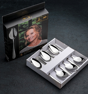 Набор ложек столовых «Юлия Высоцкая», 6 шт