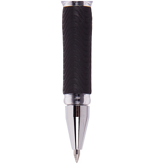 Ручка гелевая Crown "Jell-Belle" черная, 0,5мм, грип