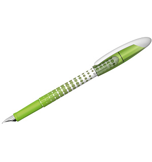 Ручка перьевая Schneider "Voyage", 1 картридж, грип, зеленый корпус