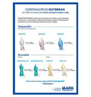 Перчатки нитриловые MAPA Ultranitril 492, хлопчатобумажное напыление, размер 7 (S), зеленые