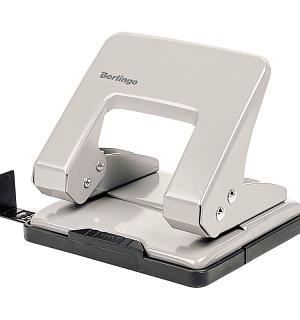 Дырокол Berlingo "Universal" 20л., металлический, серый