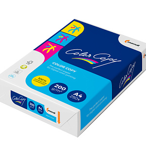 Бумага Color copy А4, 200г/м2, 250л., 161%