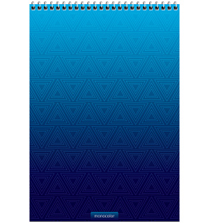 Блокнот А4 80л. на гребне ArtSpace "Моноколор. Bright modern", твердая подложка