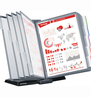 Демосистема настольная Berlingo с 10 панелями