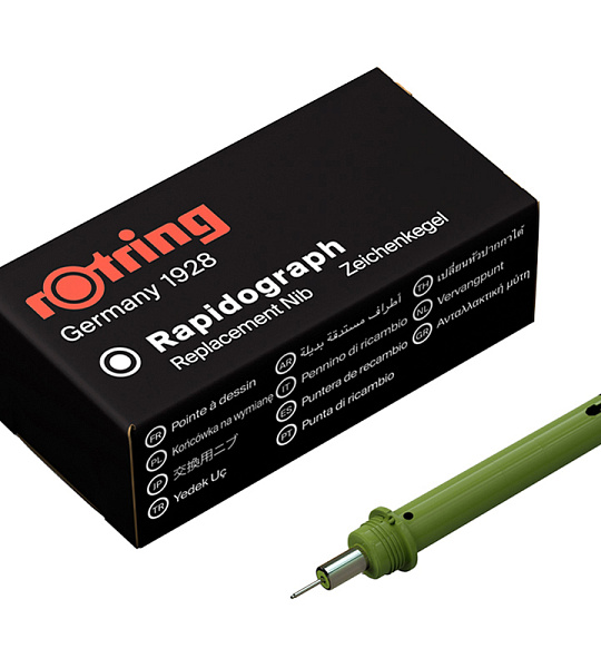 Пишущий элемент для рапидографа Rotring 0,3мм, картон. упаковка