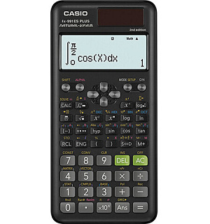 Калькулятор инженерный CASIO FX-991ES PLUS-2SETD (162х77 мм), 417 функций, двойное питание, сертифицирован для ЕГЭ, FX-991ESPLUS-2S