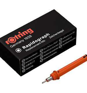Пишущий элемент для рапидографа Rotring 1,0мм, картон. упаковка