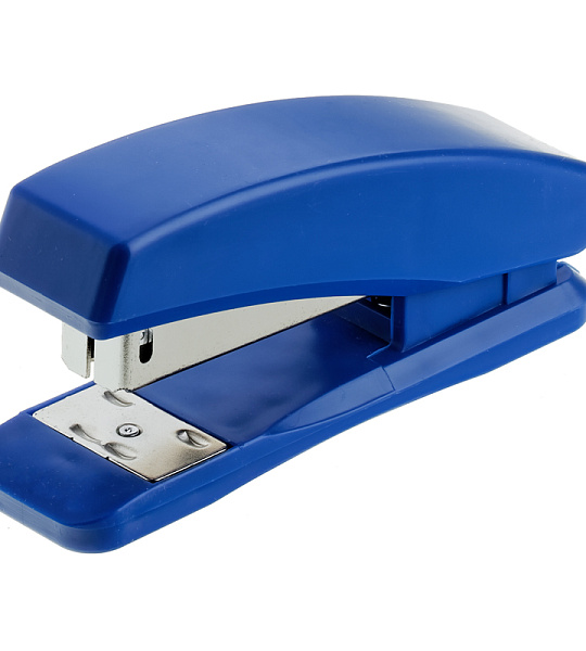 Степлер №24/6 OfficeSpace до 20л., пластиковый корпус, синий