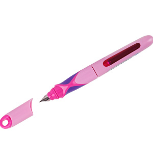 Ручка перьевая детская Berlingo "Hybrid", синяя+1 ручка-тестер с блокнотом, ассорти