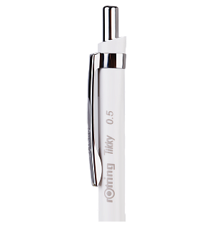 Карандаш механический Rotring "Tikky" 0,5мм, HB, белый