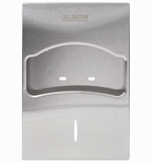 Диспенсер для покрытий на унитаз LAIMA PROFESSIONAL INOX, 1/4 сложения, нержавеющая сталь, матовый, 605704