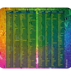 Коврик для мыши Defender School 240*190*0,4мм, ассорти 5 видов