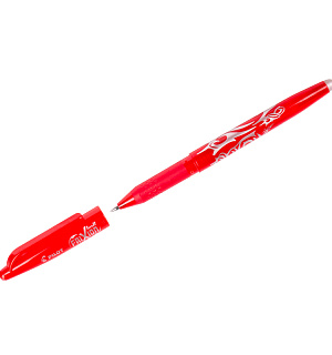 Ручка гелевая стираемая Pilot "Frixion" красная, 0,7мм