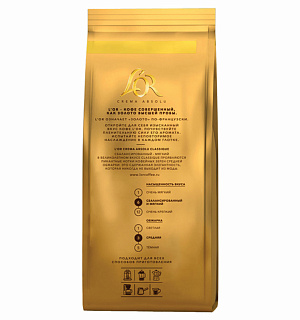 Кофе в зернах L’OR "Crema Absolu Classique", 1000 г, вакуумная упаковка, 8051298