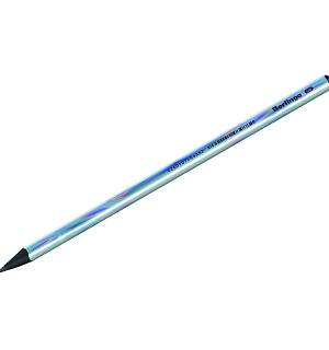 Карандаш ч/г Berlingo "Starlight" HB, черное дерево, трехгранный, заточен.