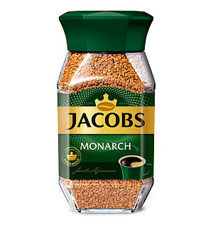 Кофе растворимый JACOBS "Monarch", сублимированный, 270 г, стеклянная банка, 8052852