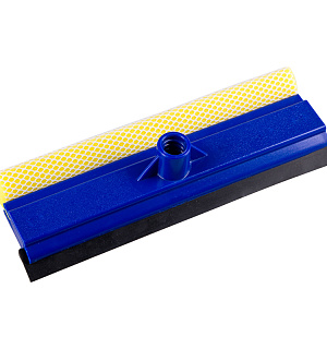 Стекломойка OfficeClean Professional, алюм.телеск.ручка 76-125см,раб.часть 25см(стяжка,губка,ручка)