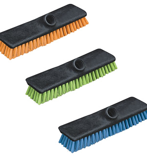 Щетка для уборки York "Centi" без черенка, ширина 24см, щетина 2,5см, скраббер, цвет ассорти