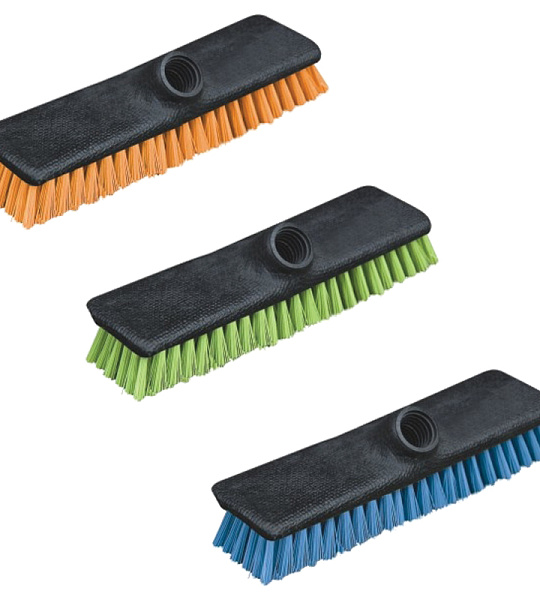 Щетка для уборки York "Centi" без черенка, ширина 24см, щетина 2,5см, скраббер, цвет ассорти