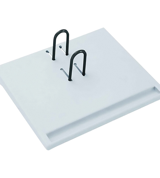 Подставка под календарь СТАММ, малая, пластик, серый