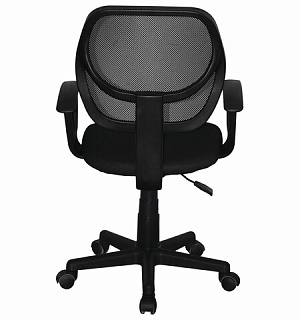 Кресло компактное BRABIX "Flip MG-305", ткань TW, черное, 531952