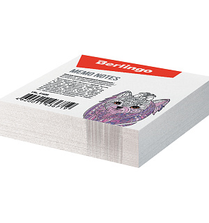 Блок для записи декоративный на склейке Berlingo 8,5*8,5см, 200л.