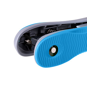 Степлер №24/6, 26/6 Berlingo "Office Soft" до 25л., пластиковый корпус, синий