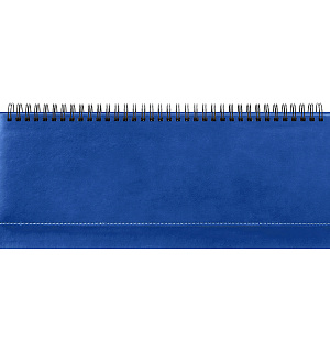 Планинг недатированный, 330*130мм, 56л., кожзам, OfficeSpace "Winner", синий