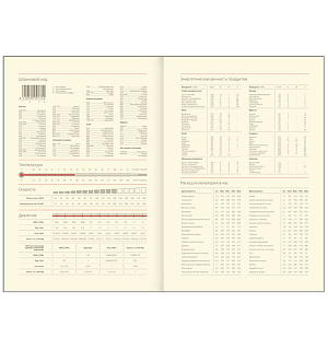 Ежедневник недатированный А5, 136л., кожзам, Greenwich Line "Night garden. Blue", тон. блок