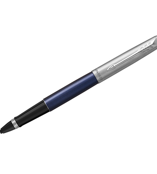 Ручка-роллер Parker "Jotter Royal Blue CT" черная, 0,8мм, подарочная упаковка