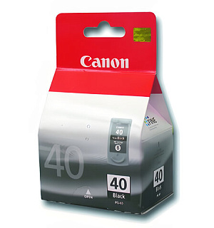 Картридж струйный CANON (PG-40) Pixma iP1200/1600/1700/2200/MP150/160/170/180/210, черный, 0615B025